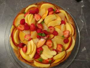 Tarte aux fruits frais 
